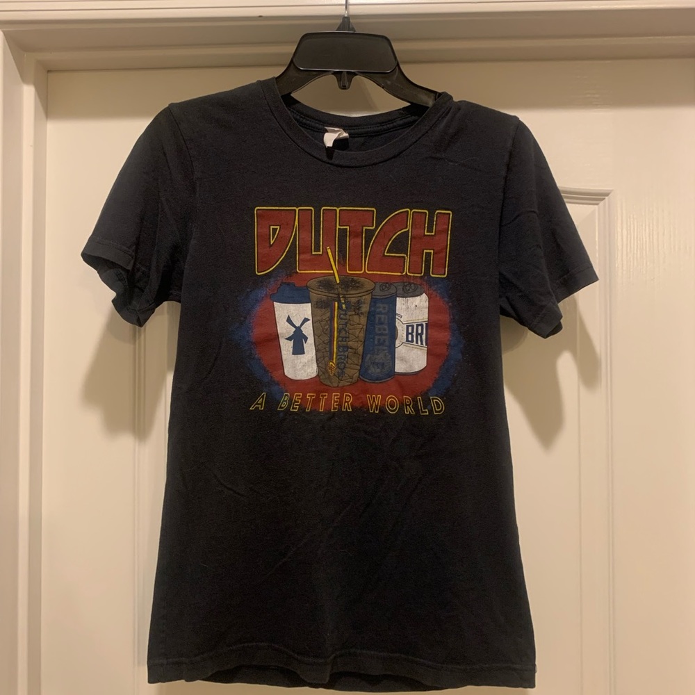 Dutch bros a better world t shirt